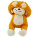 LEAN Toys Pluszowa Maskotka Przytulanka Małpka Z Magnesami Brązowa 23cm