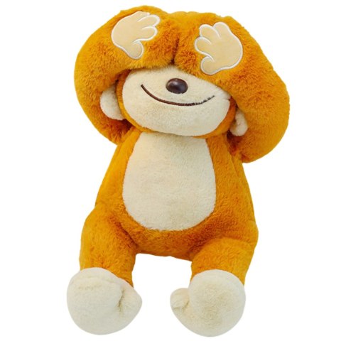 LEAN Toys Pluszowa Maskotka Przytulanka Małpka Z Magnesami Brązowa 23cm LEAN Toys Pluszowa Maskotka Przytulanka Małpka Z Magnesami Brązowa 23cm