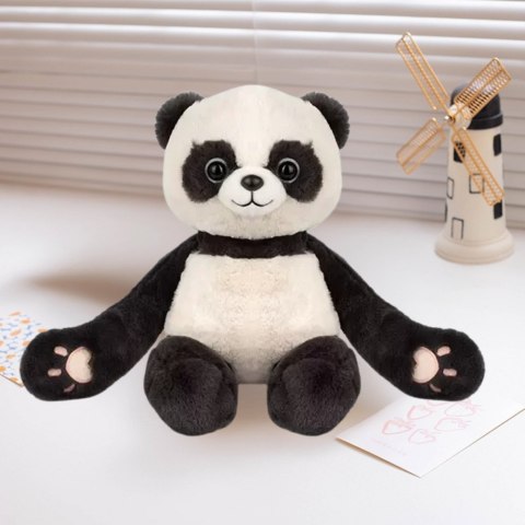 LEAN Toys Pluszowa Maskotka Przytulanka Panda Z Magnesami 23cm LEAN Toys Pluszowa Maskotka Przytulanka Panda Z Magnesami 23cm