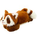 LEAN Toys Pluszowa Maskotka Przytulanka Szop Brązowy Leżący 30cm