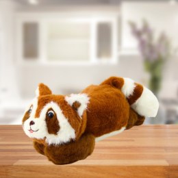LEAN Toys Pluszowa Maskotka Przytulanka Szop Brązowy Leżący 30cm