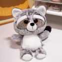 LEAN Toys Pluszowa Maskotka Przytulanka Szop Duże Oczy 22cm