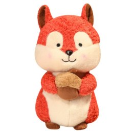 LEAN Toys Pluszowa Maskotka Przytulanka Wiewiórka z Orzeszkiem 25cm