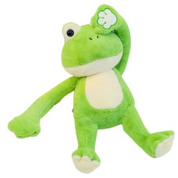 LEAN Toys Pluszowa Maskotka Przytulanka Żaba Z Magnesami Zielona 23cm