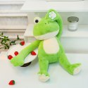 LEAN Toys Pluszowa Maskotka Przytulanka Żaba Z Magnesami Zielona 23cm
