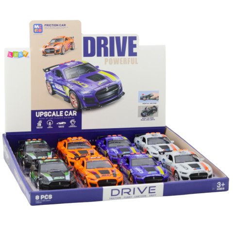LEAN Toys Samochód Wyścigowy GT 500 Otwierane Drzwi Napęd Światła Dźwięki Mix LEAN Toys Samochód Wyścigowy GT 500 Otwierane Drzwi Napęd Światła Dźwięki Mix