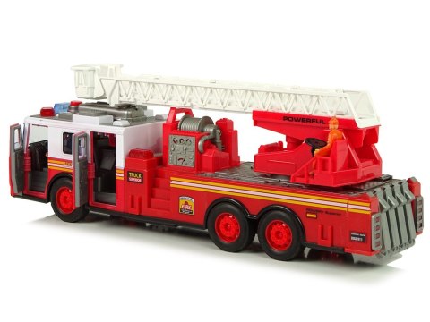 LEAN Toys Straż Pożarna Napęd Frykcyjny Światła Dźwięki Drabina Otwierane Drzwi LEAN Toys Straż Pożarna Napęd Frykcyjny Światła Dźwięki Drabina Otwierane Drzwi