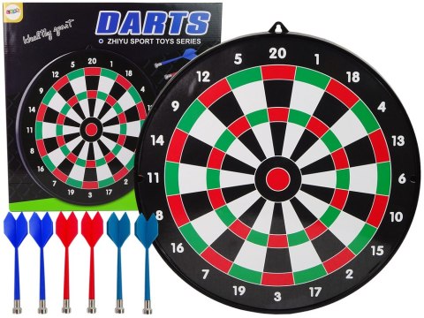 LEAN Toys Tarcza Dart z Rzutkami Magnetycznymi 6 Sztuk LEAN Toys Tarcza Dart z Rzutkami Magnetycznymi 6 Sztuk