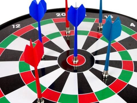 LEAN Toys Tarcza Dart z Rzutkami Magnetycznymi 6 Sztuk LEAN Toys Tarcza Dart z Rzutkami Magnetycznymi 6 Sztuk