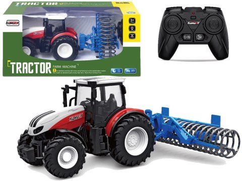 LEAN Toys Traktor Zdalnie Sterowany Wał Rolniczy 2,4 G Gumowe Koła LEAN Toys Traktor Zdalnie Sterowany Wał Rolniczy 2,4 G Gumowe Koła