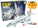LEAN Toys Zdalnie Sterowany Samolot Pasażerski Światła 40 Mhz Pilot