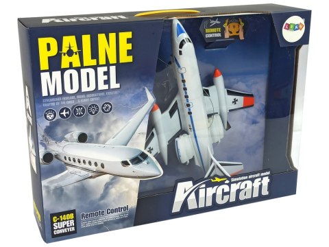 LEAN Toys Zdalnie Sterowany Samolot Pasażerski Światła 40 Mhz Pilot LEAN Toys Zdalnie Sterowany Samolot Pasażerski Światła 40 Mhz Pilot