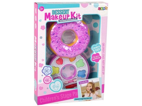 LEAN Toys Zestaw Cieni do Powiek Kształt Donut Szminka LEAN Toys Zestaw Cieni do Powiek Kształt Donut Szminka