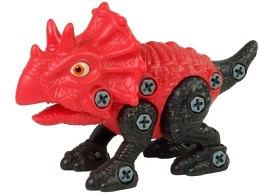 LEAN Toys Zestaw Dinozaur Triceratops z Jajkiem DIY Śrubokręt