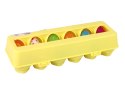 LEAN Toys Zestaw Jajka Wielkanocne Squishy 12 Sztuk