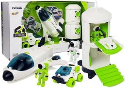 LEAN Toys Zestaw Kosmos Astronoma 3 w 1 Rakieta Dźwięk Światła