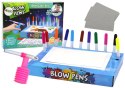 LEAN Toys Zestaw Kreatywny Dmuchane Flamastry Pisaki Dinozaury