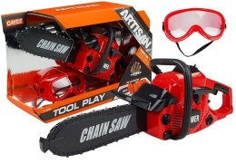 LEAN Toys Zestaw Majsterkowicza Piła Okulary Ochronne