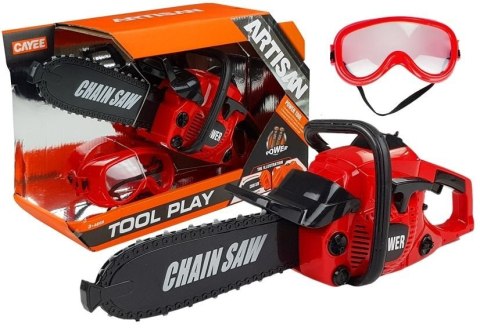 LEAN Toys Zestaw Majsterkowicza Piła Okulary Ochronne LEAN Toys Zestaw Majsterkowicza Piła Okulary Ochronne