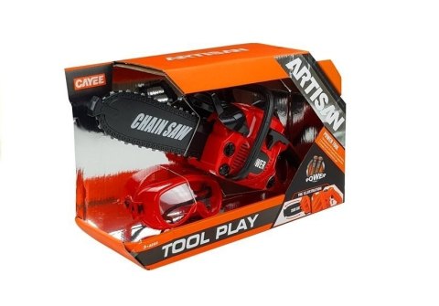 LEAN Toys Zestaw Majsterkowicza Piła Okulary Ochronne LEAN Toys Zestaw Majsterkowicza Piła Okulary Ochronne