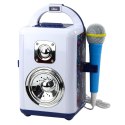 LEAN Toys Zestaw Muzyczny Sound Box Mikrofon Głośnik Bluetooth MP3 Nagrywanie LED
