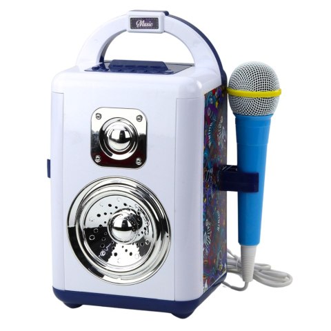 LEAN Toys Zestaw Muzyczny Sound Box Mikrofon Głośnik Bluetooth MP3 Nagrywanie LED LEAN Toys Zestaw Muzyczny Sound Box Mikrofon Głośnik Bluetooth MP3 Nagrywanie LED
