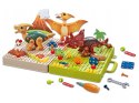 LEAN Toys Zestaw Plansza Klocki DIY Dinozaury Śrubokręt
