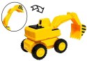 LEAN Toys Zestaw Pojazdów Budowy 4 sztuki Napęd Frykcyjny