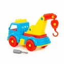 Wader Polesie Dźwig Holownik Transport Klocki Do Rozkręcania DIY 38 Elementów 84828