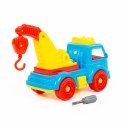 Wader Polesie Dźwig Holownik Transport Klocki Do Rozkręcania DIY 38 Elementów 84828