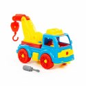 Wader Polesie Dźwig Holownik Transport Klocki Do Rozkręcania DIY 38 Elementów 84828