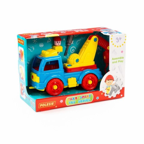 Wader Polesie Dźwig Holownik Transport Klocki Do Rozkręcania DIY 38 Elementów 84828 Wader Polesie Dźwig Holownik Transport Klocki Do Rozkręcania DIY 38 Elementów 84828