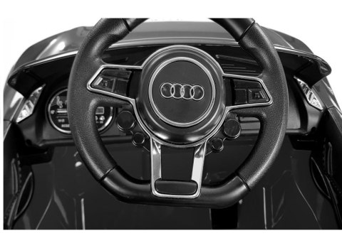 LEAN CARS Auto na Akumulator Audi R8 Spyder Czarny LEAN CARS Auto na Akumulator Audi R8 Spyder Czarny