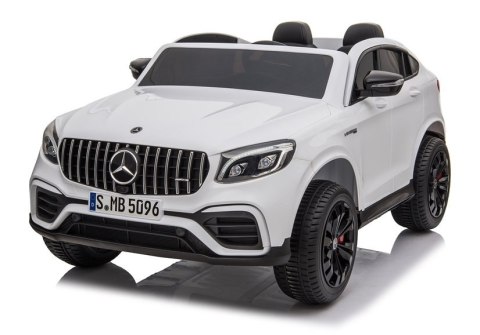 LEAN CARS Auto na Akumulator Mercedes GLC 63S Biały LEAN CARS Auto na Akumulator Mercedes GLC 63S Biały
