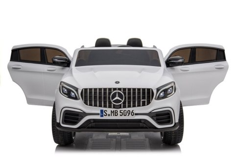 LEAN CARS Auto na Akumulator Mercedes GLC 63S Biały LEAN CARS Auto na Akumulator Mercedes GLC 63S Biały
