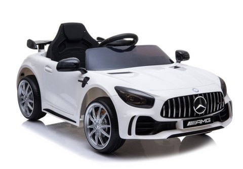 LEAN CARS Auto na Akumulator Mercedes GTR Biały LEAN CARS Auto na Akumulator Mercedes GTR Biały