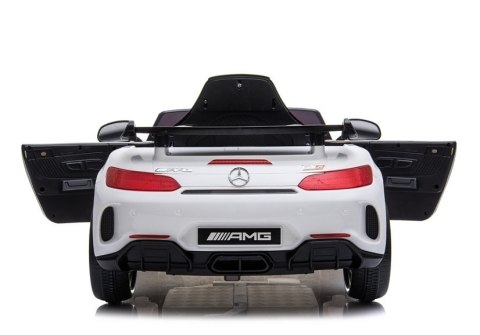 LEAN CARS Auto na Akumulator Mercedes GTR Biały LEAN CARS Auto na Akumulator Mercedes GTR Biały