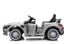 LEAN CARS Auto na Akumulator Mercedes GTR Srebrny Lakierowany