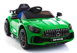 LEAN CARS Auto na Akumulator Mercedes GTR Zielony