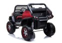 LEAN CARS Auto na Akumulator Mercedes Unimog Czerwony