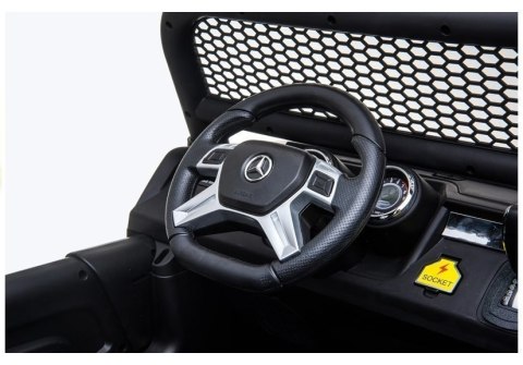 LEAN CARS Auto na Akumulator Mercedes Unimog Czerwony LEAN CARS Auto na Akumulator Mercedes Unimog Czerwony