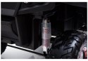 LEAN CARS Auto na Akumulator Mercedes Unimog Czerwony
