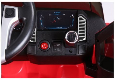 LEAN CARS Auto na Akumulator Toyota Tundra Czerwony Lakier LEAN CARS Auto na Akumulator Toyota Tundra Czerwony Lakier
