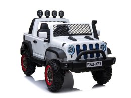 LEAN CARS Auto na akumulator YSA023 Biały 24V