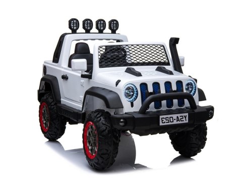 LEAN CARS Auto na akumulator YSA023 Biały 24V LEAN CARS Auto na akumulator YSA023 Biały 24V