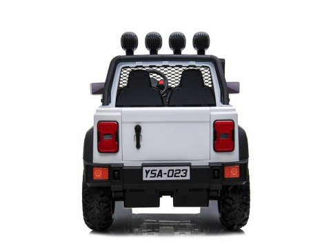 LEAN CARS Auto na akumulator YSA023 Biały 24V LEAN CARS Auto na akumulator YSA023 Biały 24V