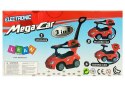 LEAN CARS Jeździk z Pchaczem Mega Car 3w1 Różowy