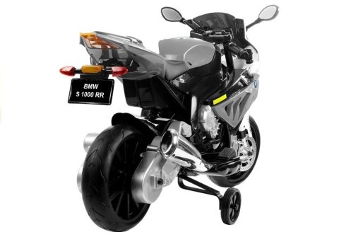 LEAN CARS Motocykl Motor na akumulator BMW S1000RR Srebrny LEAN CARS Motocykl Motor na akumulator BMW S1000RR Srebrny