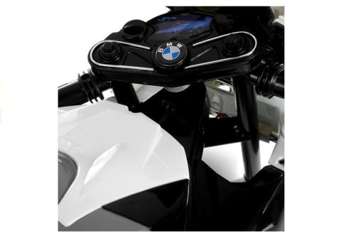 LEAN CARS Motocykl Motor na akumulator BMW S1000RR Srebrny LEAN CARS Motocykl Motor na akumulator BMW S1000RR Srebrny