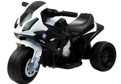 LEAN CARS Motor na Akumulator Trójkołowy BMW S1000RR Czarny LEAN CARS Motor na Akumulator Trójkołowy BMW S1000RR Czarny